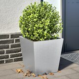 vidaXL Vrtno korito 2 kosa 40x40x40 cm pocinkano jeklo Cene