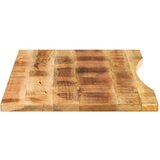 vidaXL Ploča za radni stol zaobljena 110x50x2,5 cm od drva manga | shoptok.hr