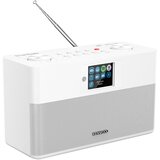 Kenwood CR-ST120S bela pametna radijska postaja z internetnim radiem Bluetooth® DAB+ in barvnim zaslonom IPS. | Shoptok.si