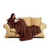 Odeja z rokavi Snug-Rug Deluxe - rjava Slike