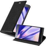 Cadorabo Ohišje, združljivo z Sony Xperia XZ1 COMPACT v nočna črna - Zaščitni ovitek z magnetnim zapiranjem, stoječo funkcijo in režo za kartice, (20558111) | Shoptok.si