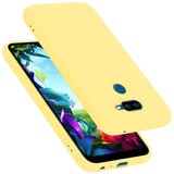Cadorabo ohišje, združljiv z LG v tekoči rumeni - zaščitni pokrov iz fleksibilnega silikona TPU, (20593491) | Shoptok.si