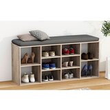 MID.YOU Regal Za Čevlje Hinsol, Barva Hrasta | Shoptok.si