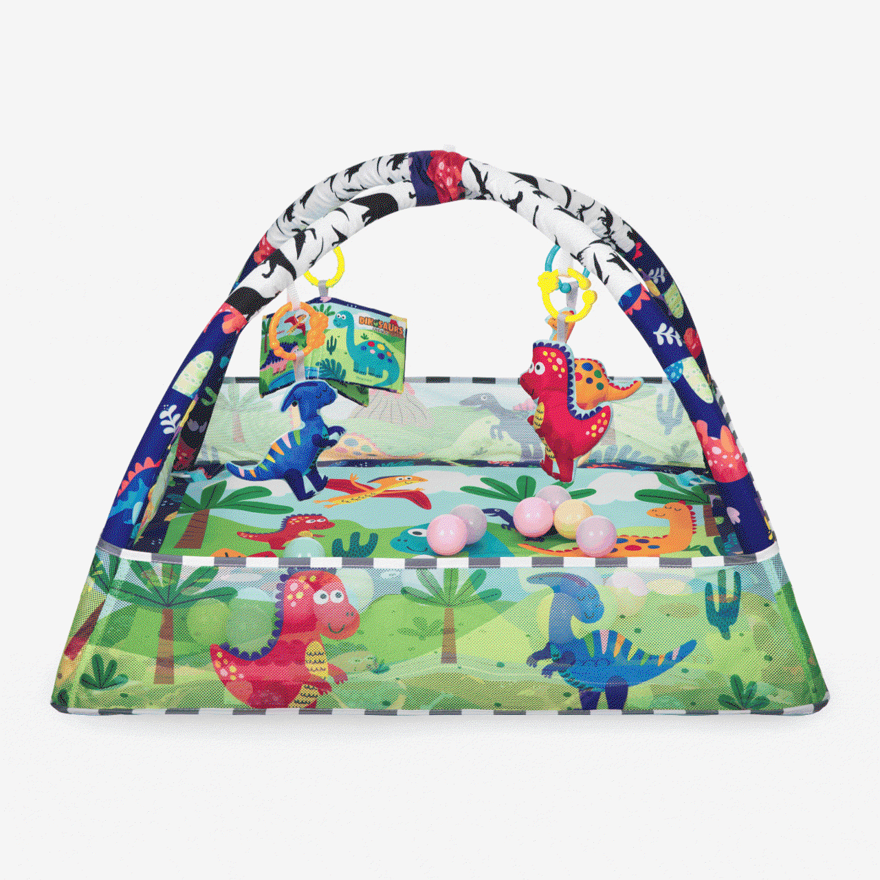 Kikka Boo Dino Forest 3u1 podloga za igru sa 18 loptica | Eponuda.com