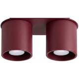 Sollux Lighting Stropna svetilka ORBIS 2 burgund, (5000352337) | Shoptok.si