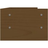  Stalak za monitor boja meda 50 x 24 x 16 cm od masivne borovine | shoptok.hr