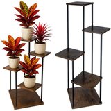 Ruhhy stalak za cvijeće 107 cm, 5 razina, loft Slike