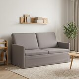  Kauč za dvoje Sivosmeđa 150 x 81 x 82 cm Tkanina | shoptok.hr