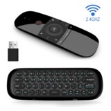  Air Mouse wireless tastatura I mis, IR daljinski crni Cene