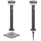  LED solarna lampa sa senzorom LED/2W/3,7V 1200 mAh IP44 50 cm | Eponuda.com