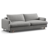 Micadoni Siva sklopiva/s prostorom za odlaganje sofa 233 cm Naomi – | shoptok.hr