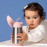 b.box lonček s slamico Tritan 350 ml blush crush | Shoptok.si