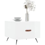  Stolić za kavu bijeli 50 x 50 x 40 cm od konstruiranog drva | shoptok.hr