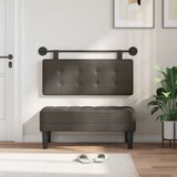 Držeće uzglavlje Zidne Lažna koža - Sivi 100 cm bez LED | shoptok.hr