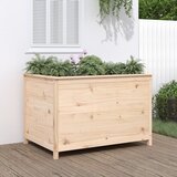 vidaXL Povišena vrtna gredica 119,5 x 82,5 x 78 cm od masivne borovine Cijene