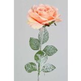  novogodišnja dekoracija/ cvet svilena snežna ruža | ePonuda.com