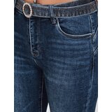 DStreet Jeansy damskie skinny push up niebieskie | shoptok.hr