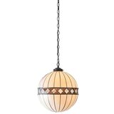  Endon 67045 - Luster na lancu Tiffany FARGO 1xE27/60W/230V prečnika 40 cm | Eponuda.com