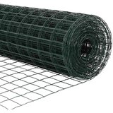 Euro ograda s postom 10 x 0,4 m Čelik premazan PVC-om Zelena | shoptok.hr
