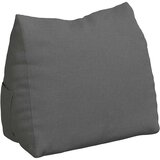 vidaXL Poglavni vzglavnik Temno siva 60 x 20 x 50 cm blago | Shoptok.si
