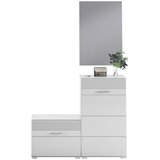 XXXL Garderobna Omara Linus, 3-Delna V Beli Barvi | Shoptok.si