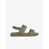 Geox Green Women's Leather Sandals - Women Cijene