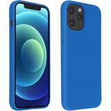 AVIZAR Ovitek za iPhone 12 Pro Max iz poltrdnega silikona z mehkim zakljuckom - moder, (20719969) | Shoptok.si