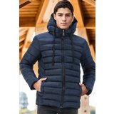 Dewberry M8658 MEN'S COAT-DARK NAVY BLUE Cijene