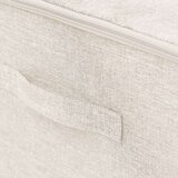 vidaXL Škatla za shranjevanje 2 kosa blago 43x34x23 cm krem, (20618744) | Shoptok.si