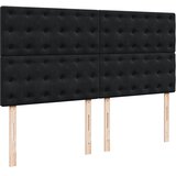  Krevet s oprugama i madracem crni 200x200 cm baršunasti | shoptok.hr