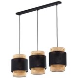  Zamenski abažur za stolnu lampu i luster BOHO E27 prečnik 20 cm ratan/crna | Eponuda.com