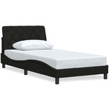  Okvir za krevet bez madraca crni 100x200 cm od tkanine | shoptok.hr
