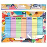 Junior Planer sa markerom Timetable, A4 Cene
