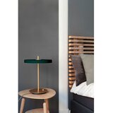 UMAGE Tamno zelena LED stolna lampa s mogućnosti zatamnjivanja s metalnim sjenilom (visina 41,5 cm) Asteria Table – | shoptok.hr