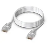 UACC-Cable-Patch-EL-1M-W networking cable Translucent, White Cat6