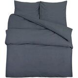 Maison Chic Komplet posteljnine - Posteljnina antracit 135x200 cm bombaž, (21786697) | Shoptok.si