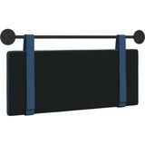  Držeće uzglavlje Zidne Jednobojno Plava 110 x 55 x 5 cm tkanina - Plava 100 cm bez LED svjetla | shoptok.hr