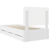  Krevetna konstrukcija Bijelo 90 x 200 cm Inženjersko Drvo | shoptok.hr