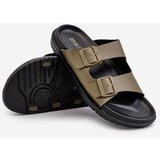 Big Star Men's Light Foam Slippers MM174324 Dark Green | Shoptok.si