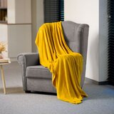 Teesa flis deka 150x200 cm - žuta | shoptok.hr