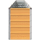  Povišeni vrtni krevet Prirodna 400 x 40 x 55 cm | shoptok.hr