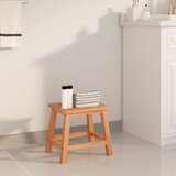  Pomoćni stolac 29 x 22,5 x 25,5 cm od masivnog drva oraha | Eponuda.com