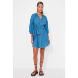 Trendyol Dress - Blue - Shirt dress Cene