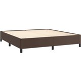  posteljni okvir rjav 160x200 cm umetno usnje, (20794903) | Shoptok.si