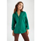 Defacto Oversize Fit Poplin Long Sleeve Shirt Cene