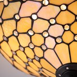 Endon 70242 - plafonsko svetlo tiffany pearl 2xE27/60W/230V, prečnik 37 cm | Eponuda.com