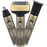 GOLDWAY Električni brivniki za moške, električni brivnik z dvojno folijo za moški obraz, brivniki za plešaste moške, USB, (21978791) Cene