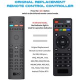 Gembird GMB-G40S air mouse remote control for tv/pc, with gyroscope smart google google assistant Cene