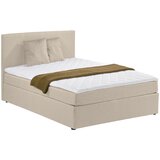 P & B POSTELJA Z VZMETNICO 120 cm x 200 cm , tekstil peščene barve | Shoptok.si