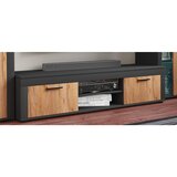 MID.YOU Nizka Omarica Usilo Xl, Antracit, Barva Hrasta | Shoptok.si